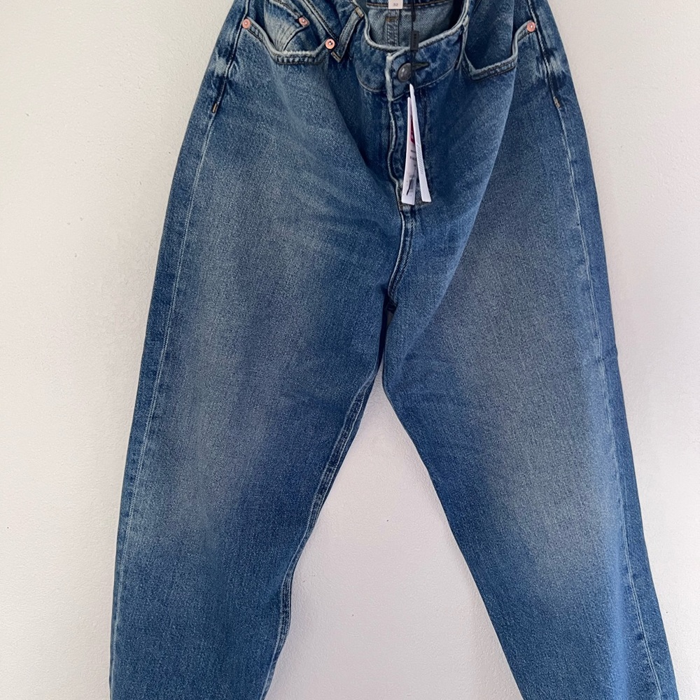 Reiss High Rise Blue Jeans - Picture 6 of 6